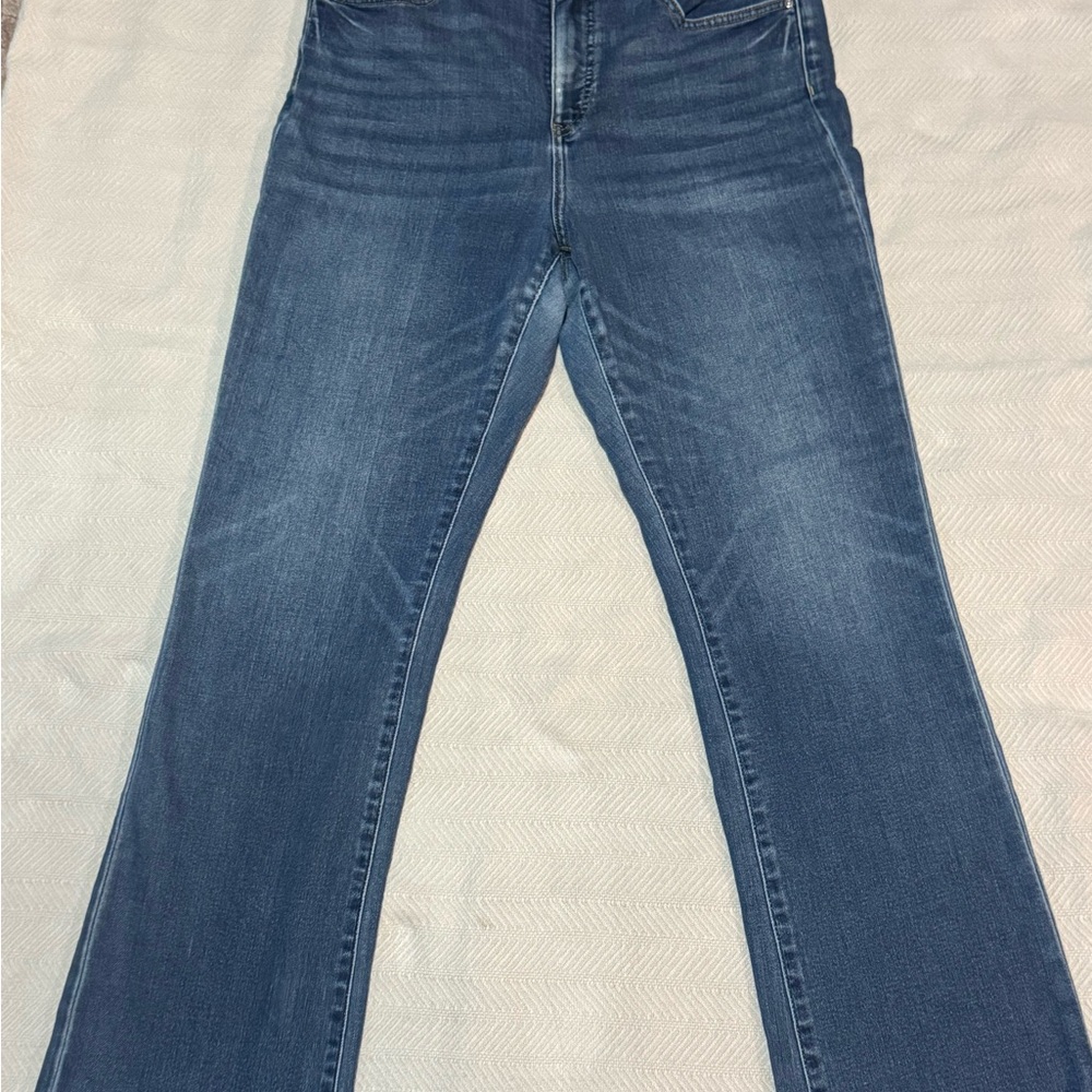 3/$25—Denver Hayes Dark Blue Straight Leg Jeans